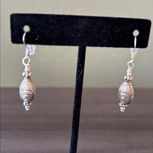 Buddha Sterling Silver‎ Earrings NWT